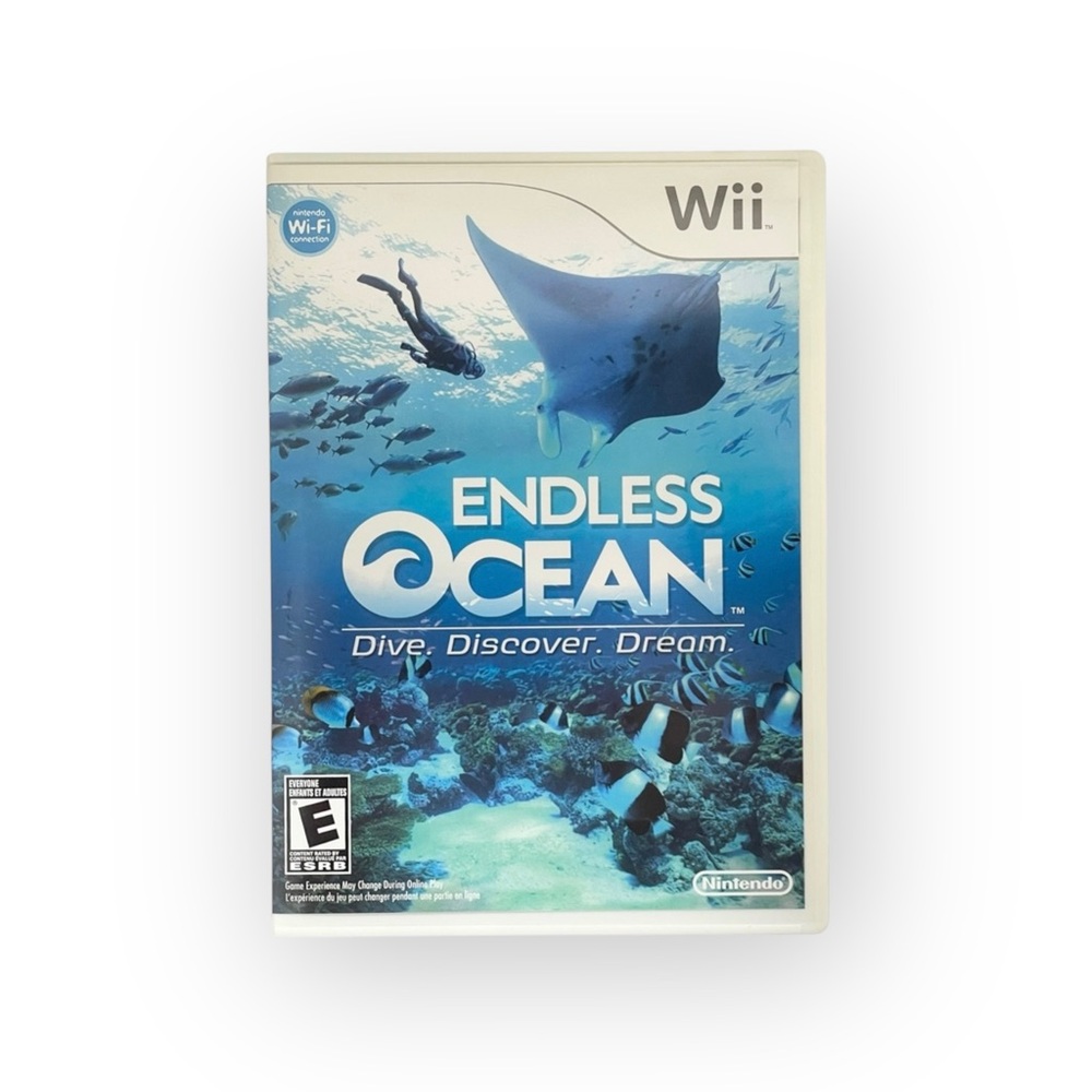 HTF: Nintendo Wii ๐ Endless Ocean: Dive Discover Dream Game ๐ Original Case ๐ - Picture 5 of 14
